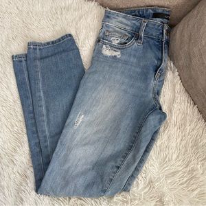 Joe’s Distressed Skinny Ankle Jeans